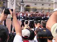 Buckingham Palace Square - The guard change