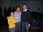 After the presentation - With Aude and Luca